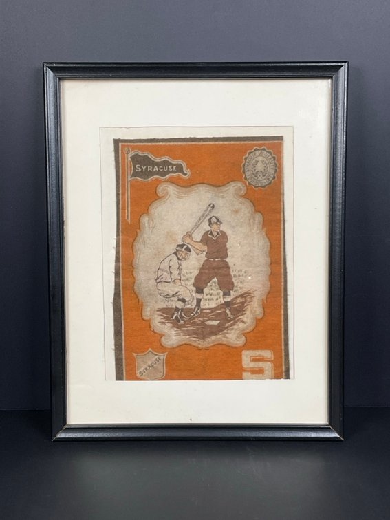 Syracuse University Baseball Cigar Felt