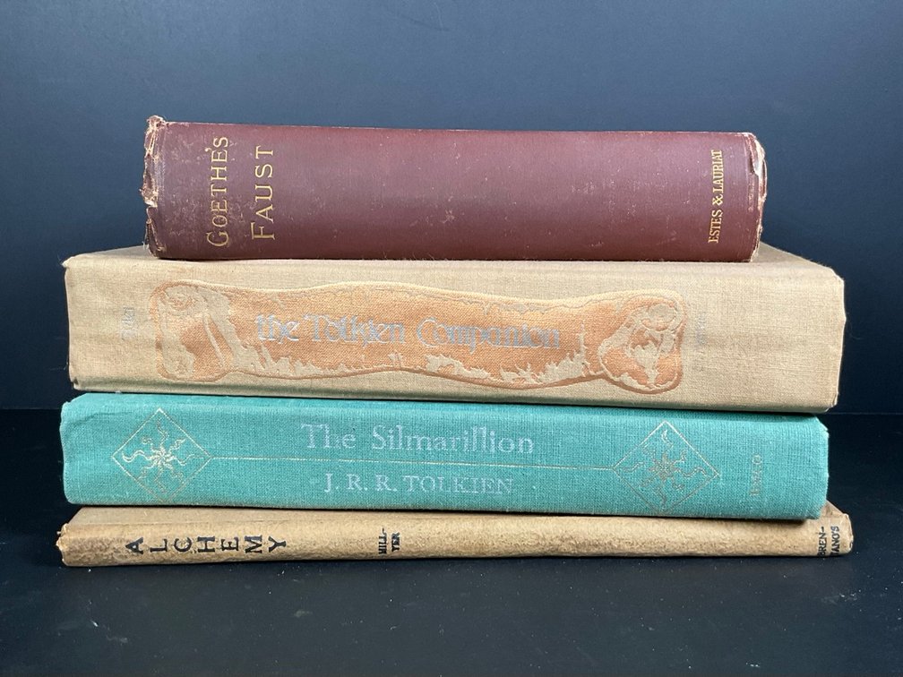 Faust, Tolkien & Alchemy Books