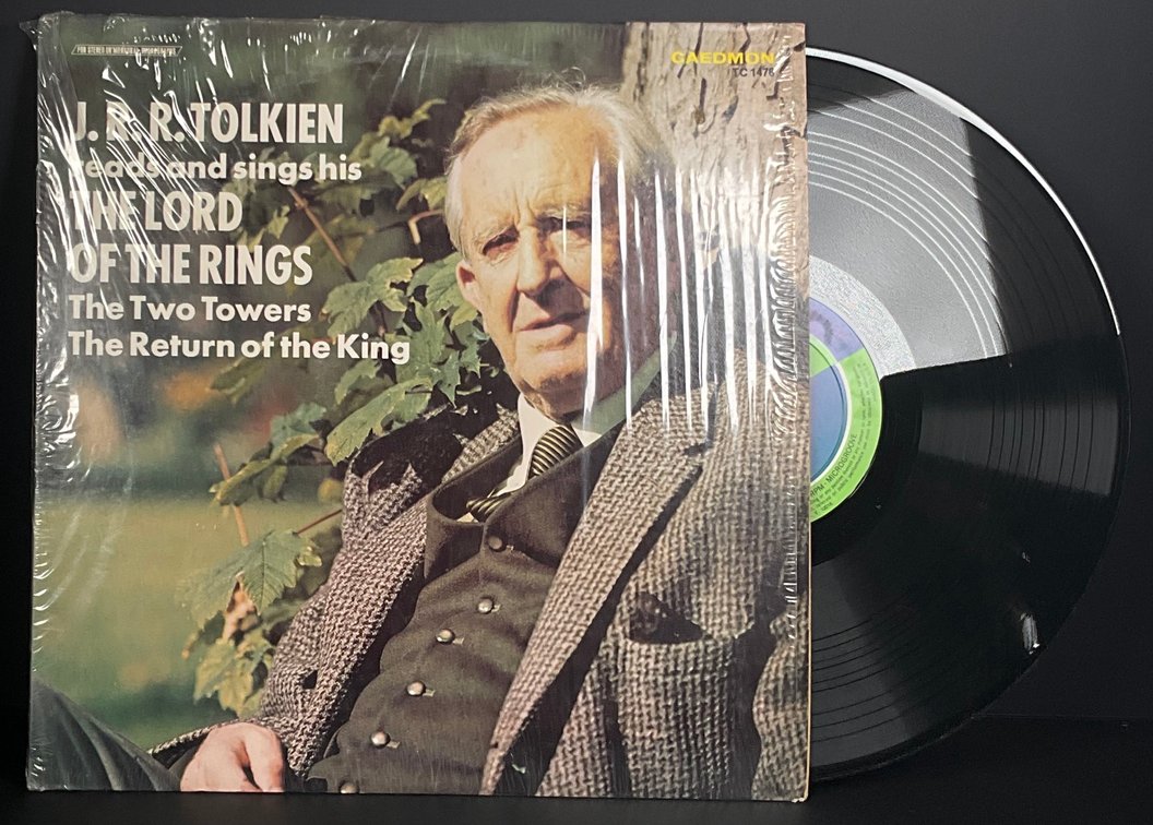 J.R.R. Tolkien Reads and Sings The Lord of The Rings Vinyl Album