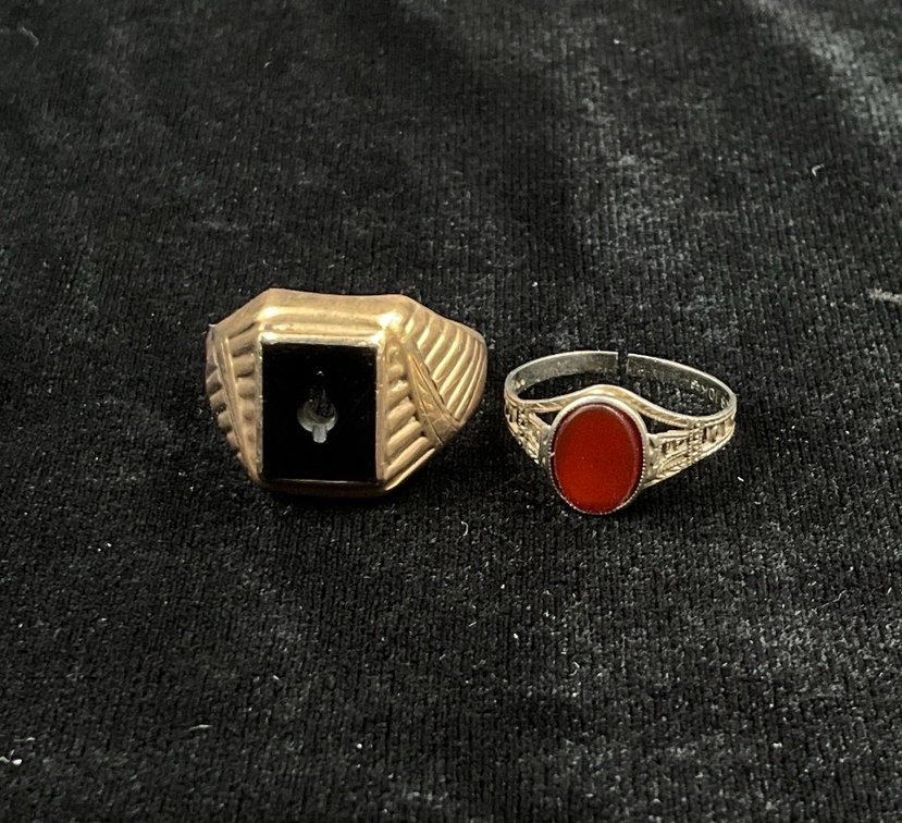 Two 10K Gold Rings