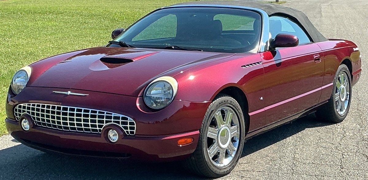 2004 Ford Thunderbird Convertible V8 Automatic 98K Miles VIN 1FAHP60A84Y109135