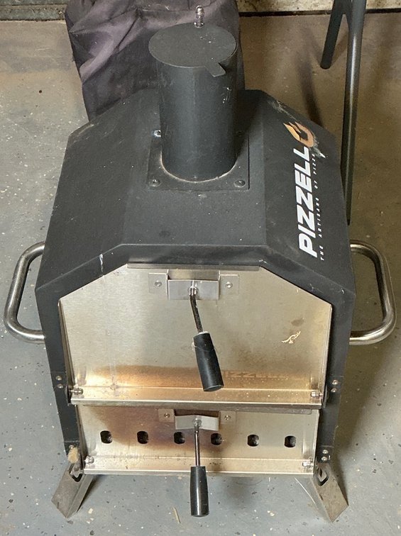 Pizzello Portable Outdoor Wood Fired Pizza Oven with Cover