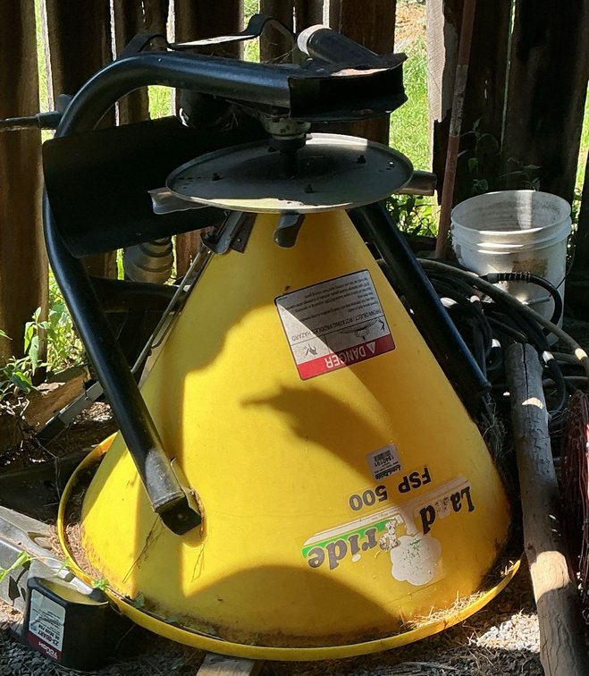 Land Pride FSP500 3 Point Broadcast Fertilizer and Seed Spreader