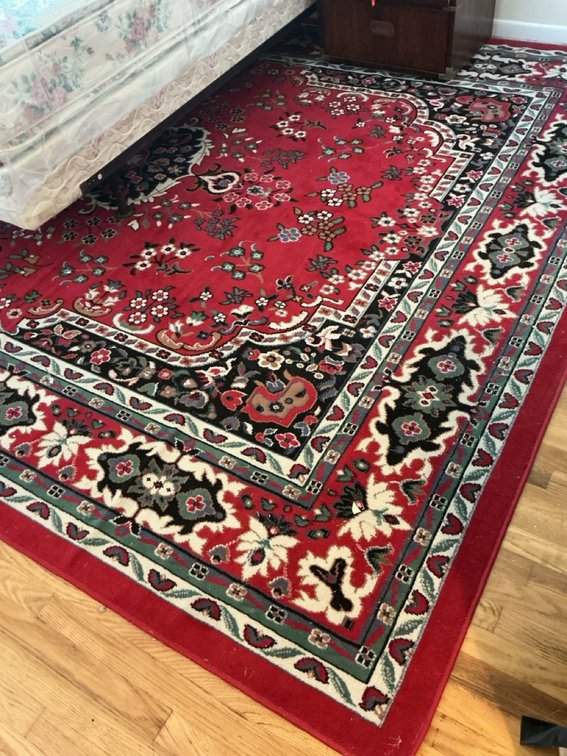 Home Dynamix Claret Burgundy Persian Style Area Rug 9x12