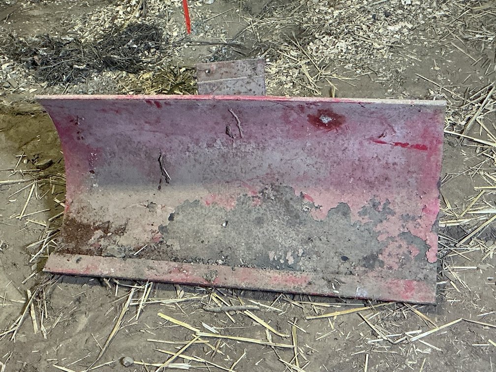Walk Behind Tractor Rototiller Dozer Blade Attachment Red