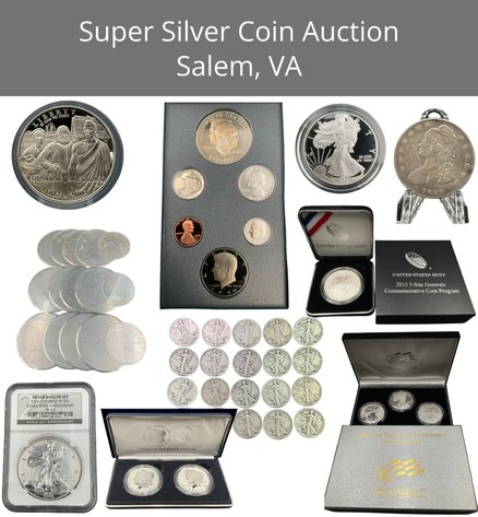 Image for FAR 766 - Super Silver Coin Auction