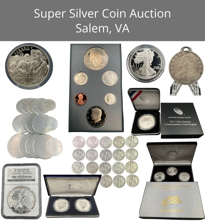 Image for FAR 766 - Super Silver Coin Auction