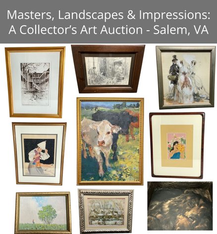 Image for FAR 767  - Masters, Landscapes & Impressions: A Collector’s Art Auction
