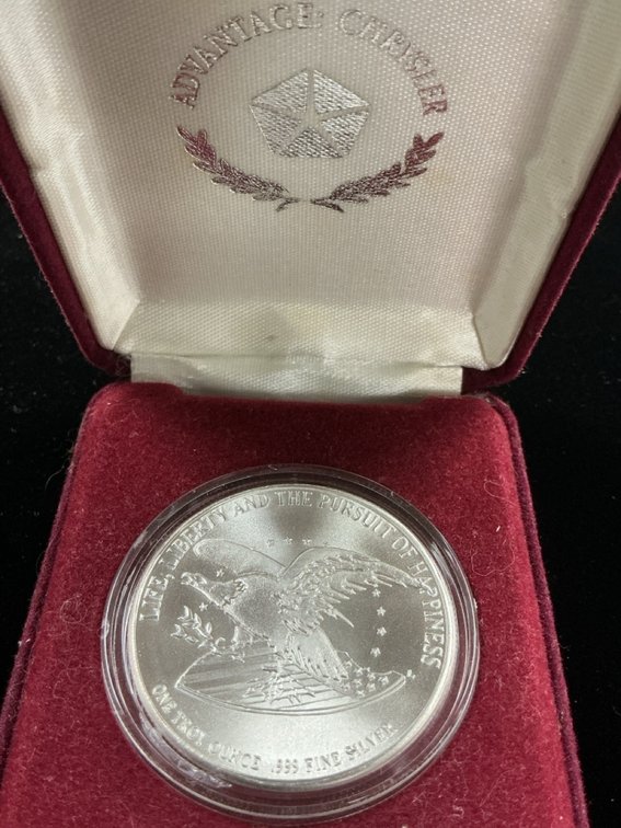 Chrysler Corp 1oz Silver Round