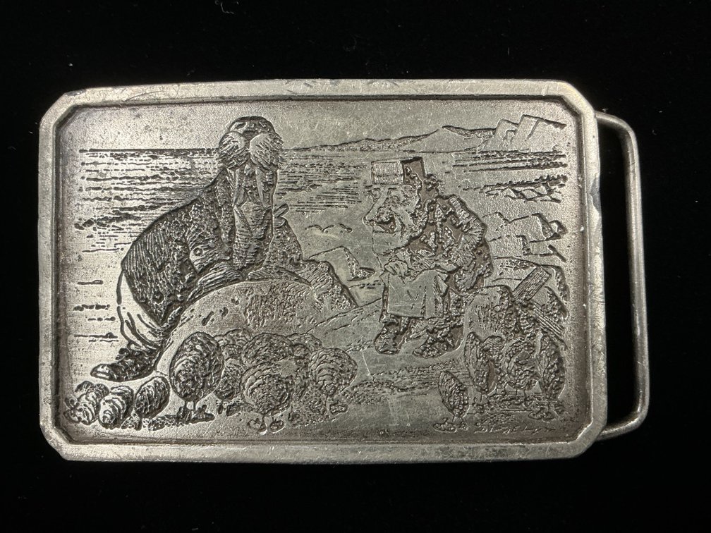 1974 The Walrus & The Carpenter Belt Buckle