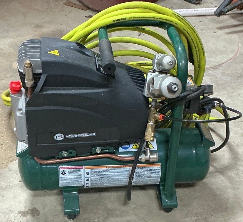 Rolair FC1500HS3 Portable Air Compressor with SMC Filter Separator