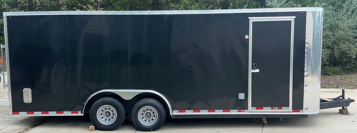 2021 Arising Industries 8.5x20 Enclosed V-Nose Cargo Trailer