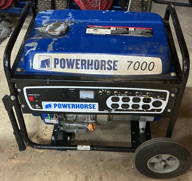 Powerhorse 7000 Portable Gasoline Generator 420cc Northern Tool Equipment