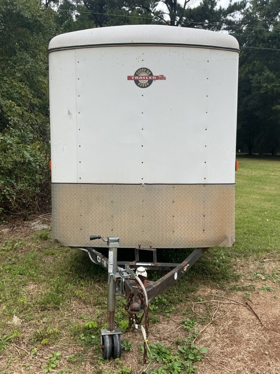 Carry-On Single Axle Enclosed Cargo Trailer With Side Door