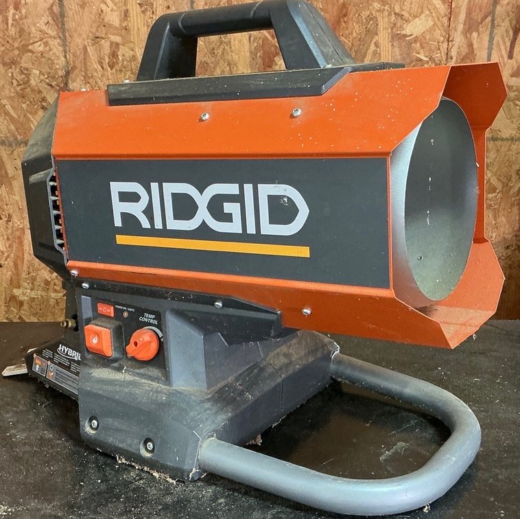 RIDGID GEN5X Hybrid Forced Air Propane Portable Heater