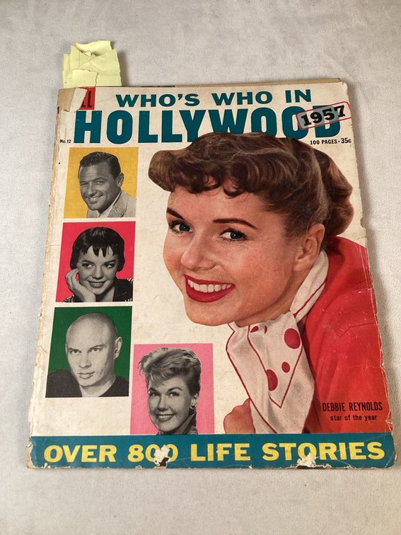 Who's Who in Hollywood Signed Magazine with Andy Griffith