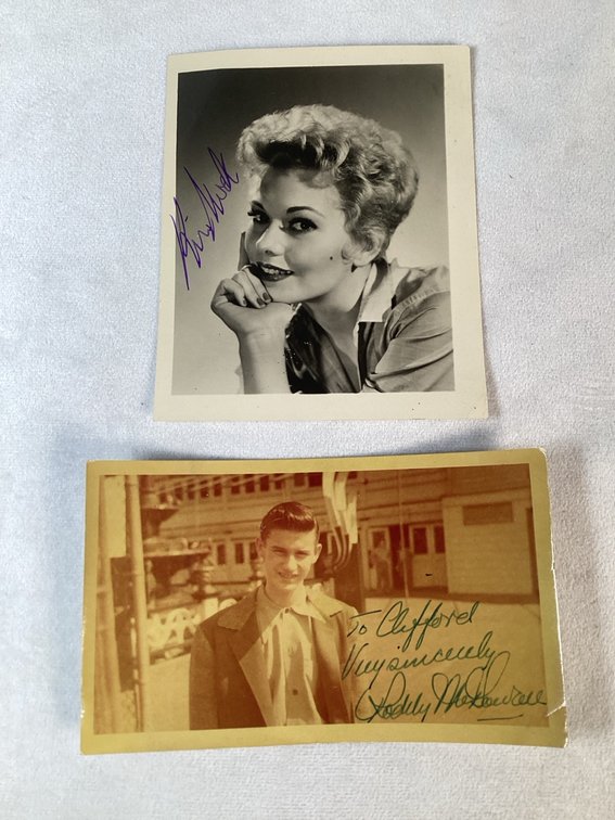 Two Signed Photographs