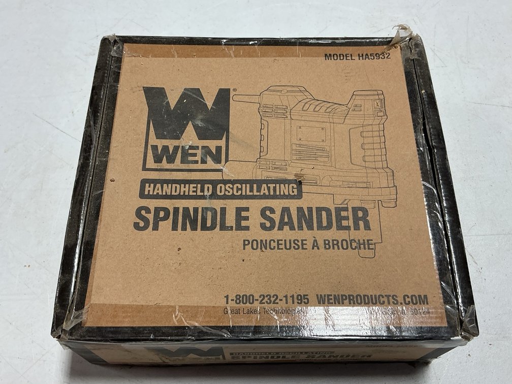 WEN HA5932 Handheld Oscillating Spindle Sander With Accessories