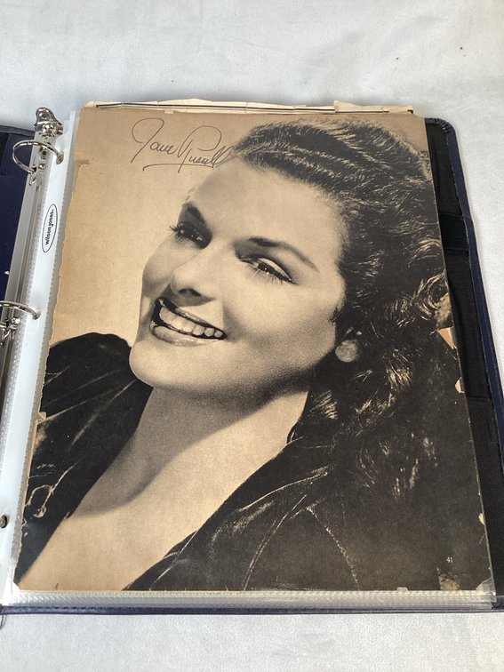 Collection of 16 Signed Magazine Pages of Actors and Musicians