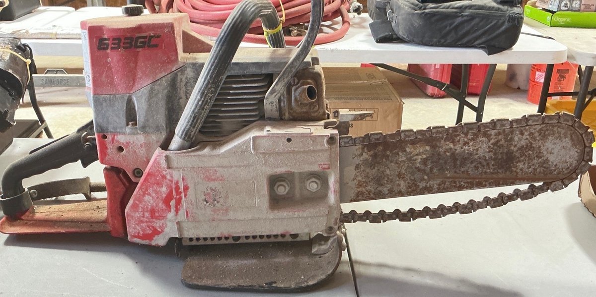 ICS 633GC Gas Powered Concrete Cutting Chainsaw