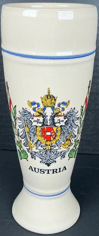King Austria Stoneware Beer Stein Beaker