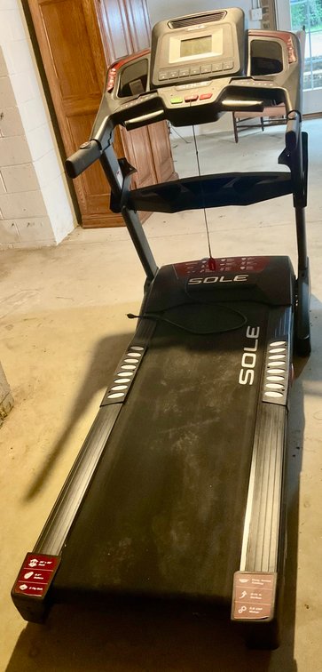 Sole Fitness F63 Motorized Folding Treadmill with LCD Display