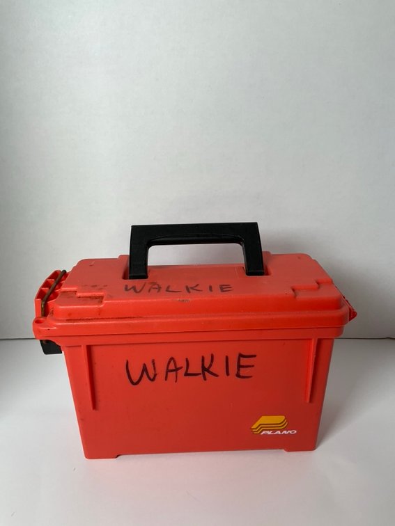 Cobra Waterproof GMRS Two-Way Radios with Plano Dry Storage Case