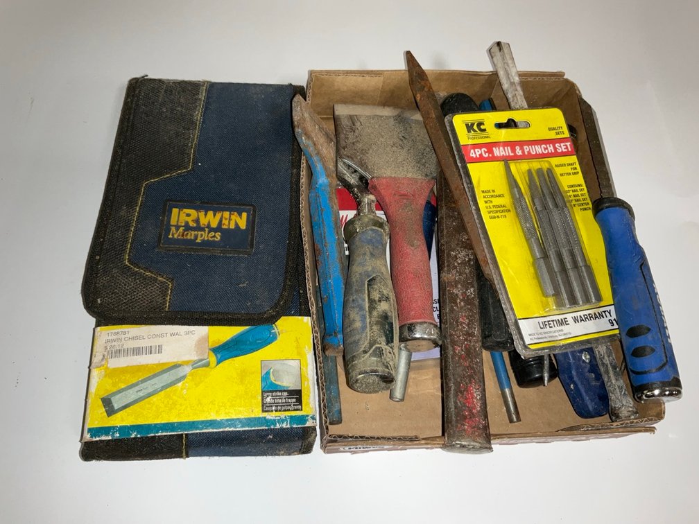 Miscellaneous Chisels, Punches & More