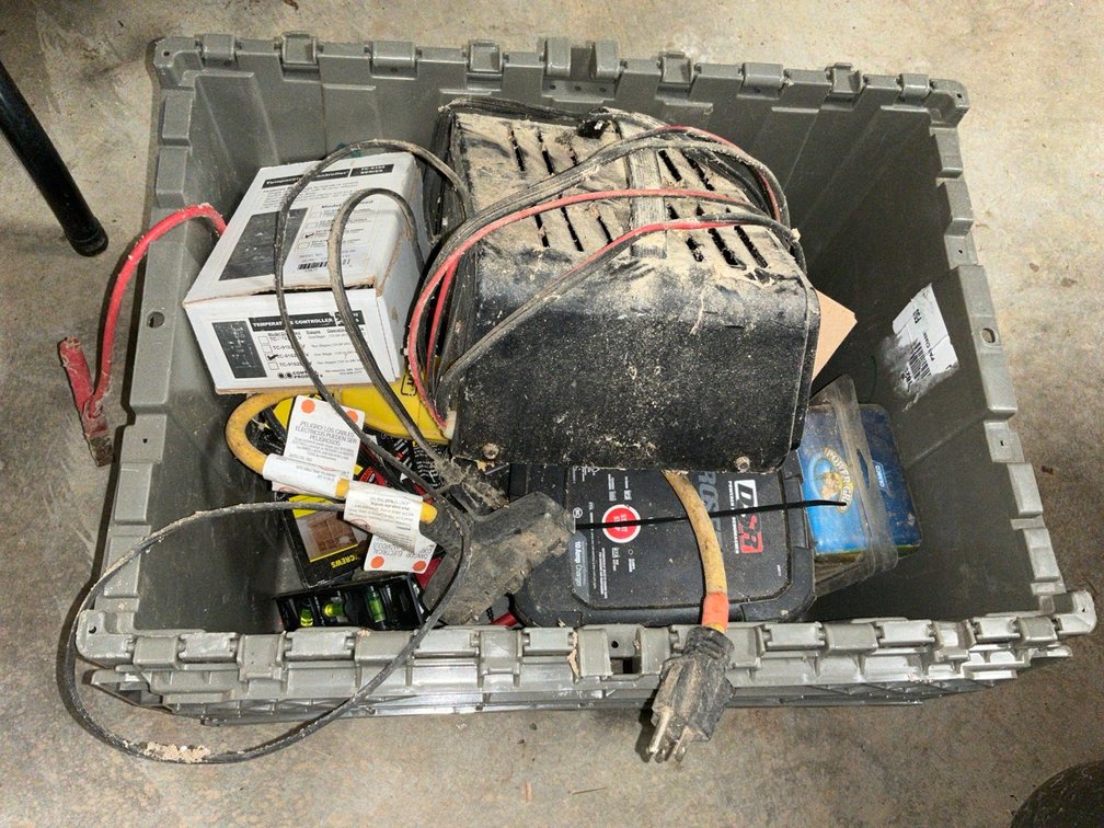 Automotive Battery Chargers, Stanley Power Converter and Electrical Accessories Lot