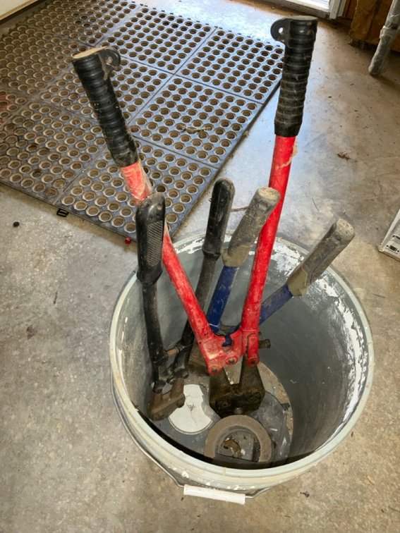 Assorted Heavy Duty Bolt Cutters and Cable Shear Set