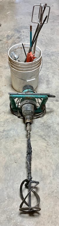 Collomix CX600HF Handheld Power Mixer with Assorted Mixing Paddles