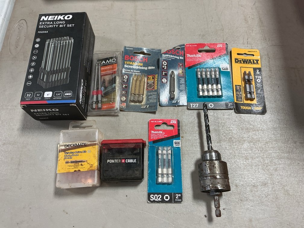 Assorted Driver Bit Sets
