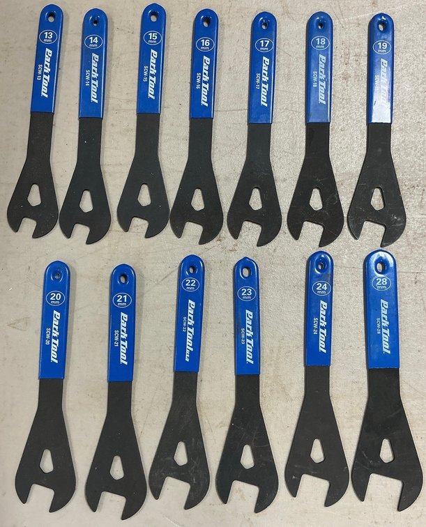 Bicycle Metric Cone Wrench Set
