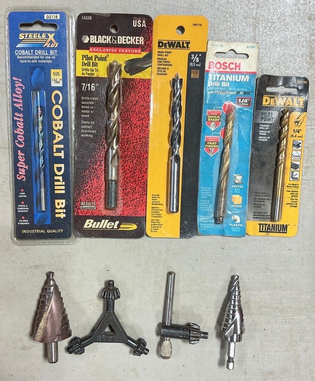 Assorted Drill Bits