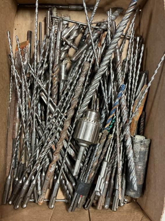 Large Assortment of SDS-Plus Rotary Hammer Drill Bits