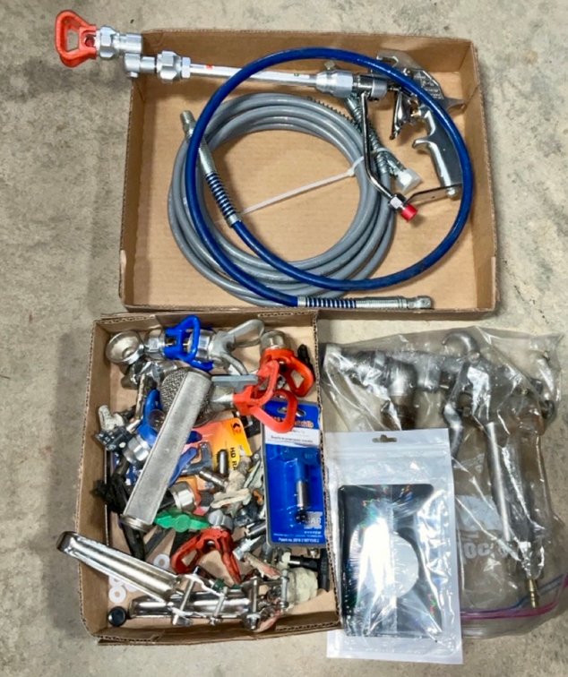 Graco Airless Paint Spray Guns Hose And RAC SwitchTip Accessories