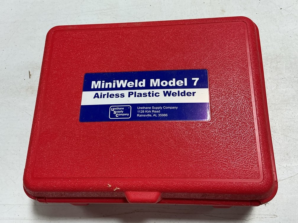 Polyvance Mini-Weld Model 7 Airless Plastic Welder Kit