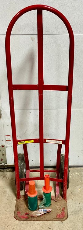 Milwaukee Heavy Duty 800 Lb Capacity P Handle Hand Truck