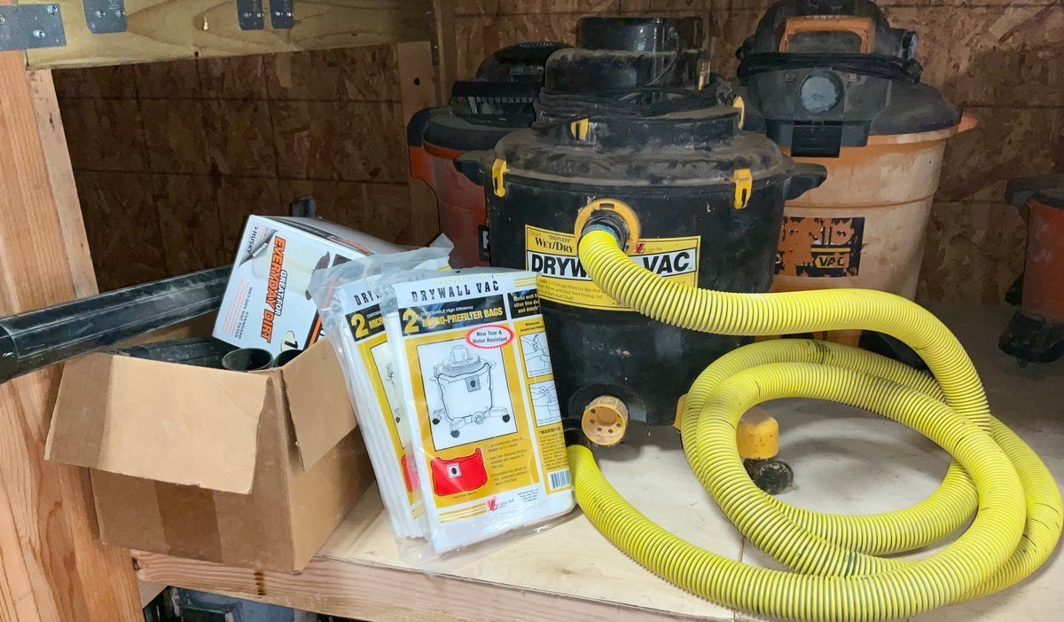 Commercial Wet Dry Vacuums With Ridgid Filter Accessories