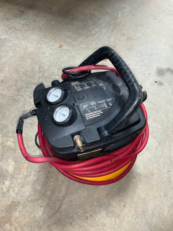 Craftsman 3 Gallon 135 PSI Portable Pancake Air Compressor with Hose