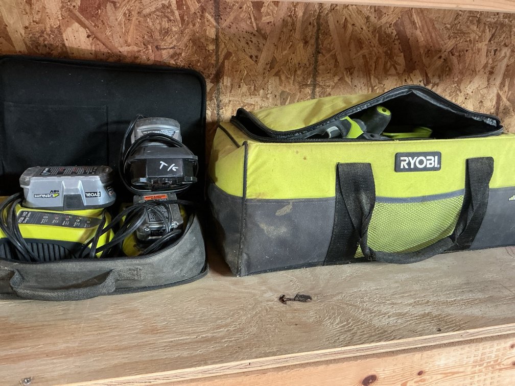 Ryobi 18V Cordless Power Tool Set with Black & Decker Corded Jigsaw