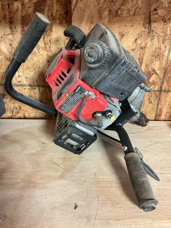 Gas Powered Drill with Tecumseh Engine