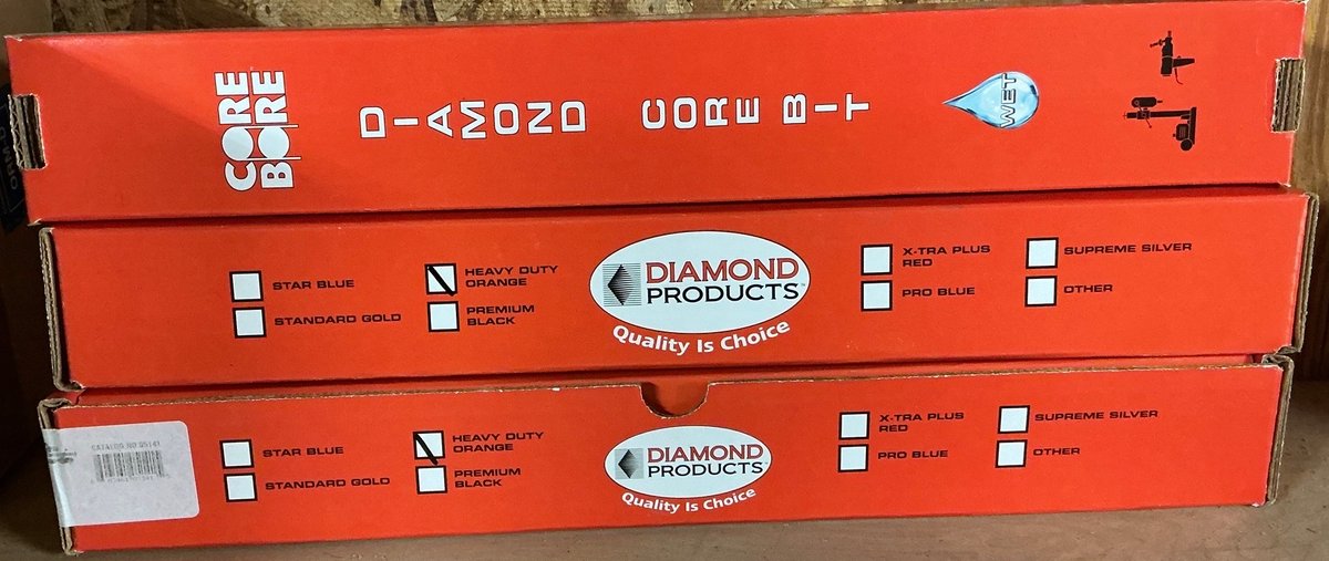 Core Bore Wet Diamond Core Drill Bits