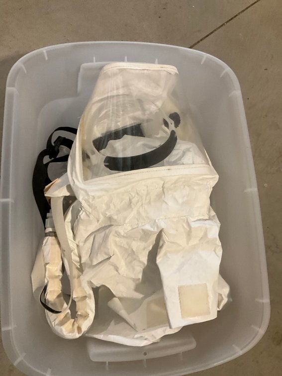 Allegro Industries Series 9910 Supplied Air Hood Respirator Set