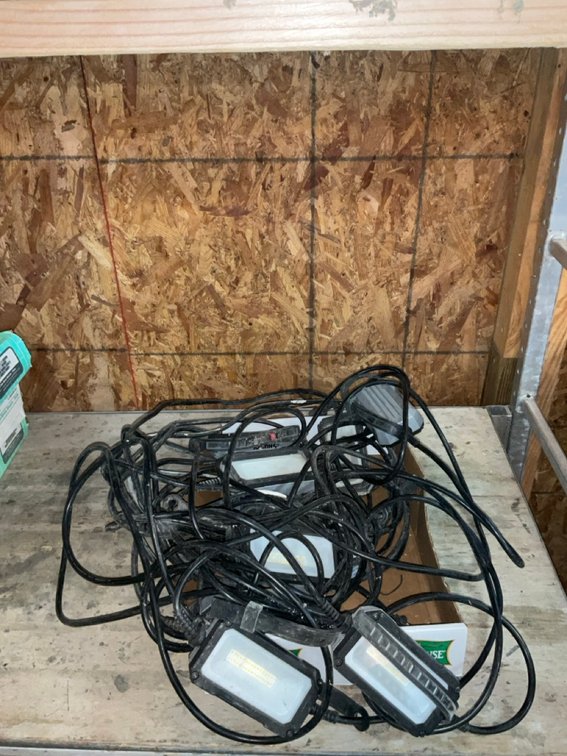 Husky Commercial LED String Work Light Set
