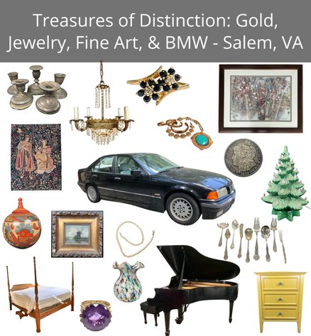 Image for FAR 738 - Treasures of Distinction: Gold, Jewelry, Fine Art & BMW