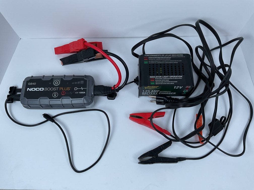 NOCO GB40 Boost Plus Battery Charger and Battery Tender Plus! 1.25 amp 12 V Automatic Battery Charger and Maintainer