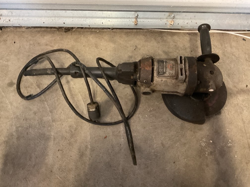 Black and Decker 7" Angle Sander