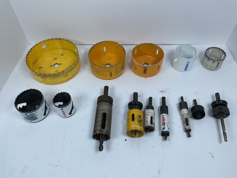 Assorted Circular Drill Bits