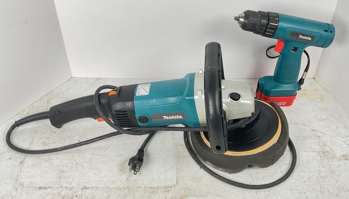 Makita Drill and Buffer